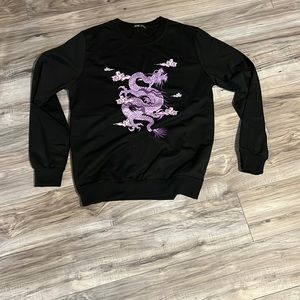 Romwe Dragon Crewneck